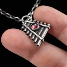 Load image into Gallery viewer, Garnet Talent Pipes - Rumination Jewelry