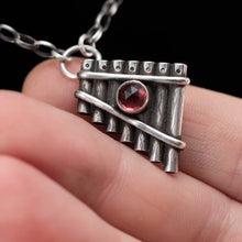 Load image into Gallery viewer, Garnet Talent Pipes - Rumination Jewelry