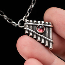 Load image into Gallery viewer, Garnet Talent Pipes - Rumination Jewelry