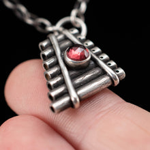 Load image into Gallery viewer, Garnet Talent Pipes - Rumination Jewelry