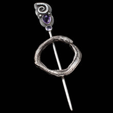 Load image into Gallery viewer, Amethystine Serpent - Rumination Jewelry