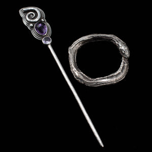 Amethystine Serpent - Rumination Jewelry